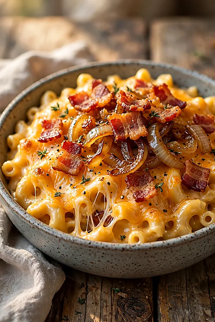 bacon-caramelized-onion-mac-and-cheese