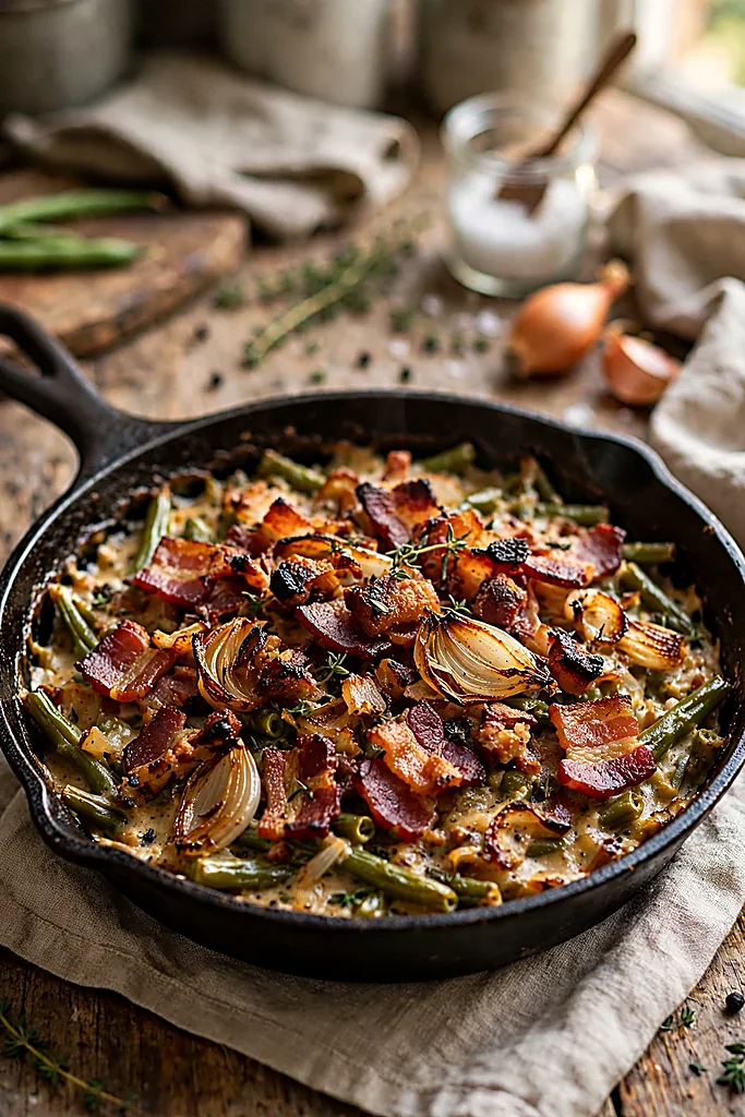 -bacon-shallot-green-bean-casserole