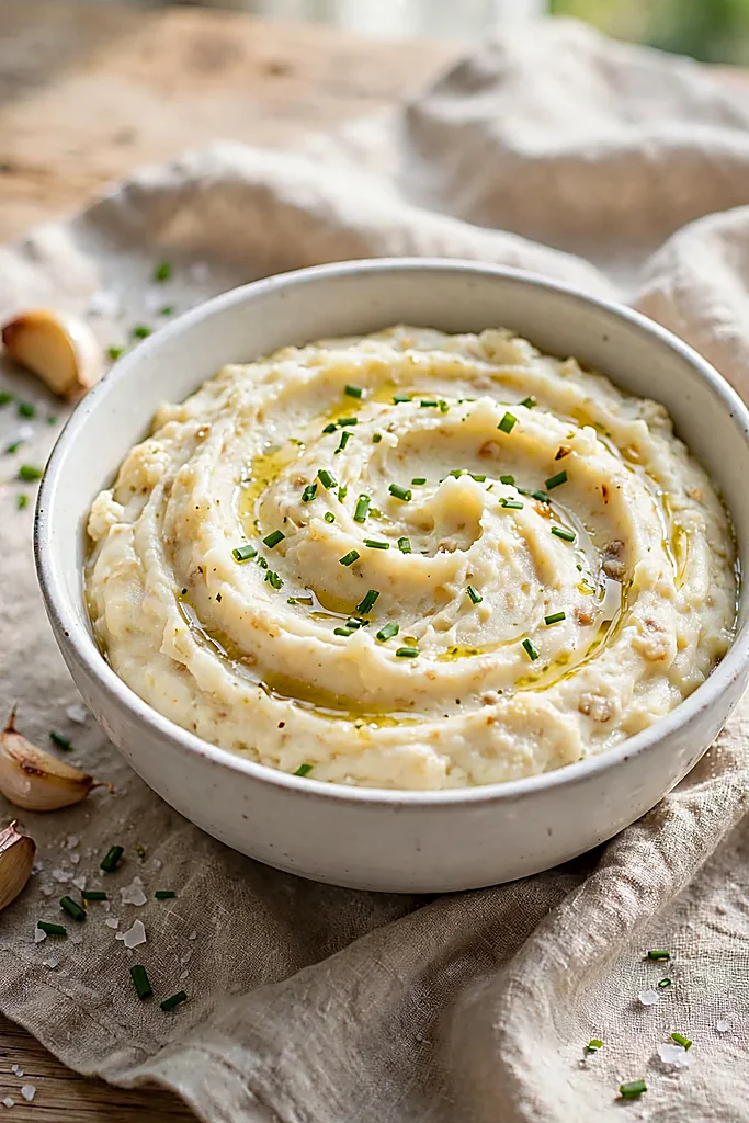 roasted-garlic-cauliflower-mash