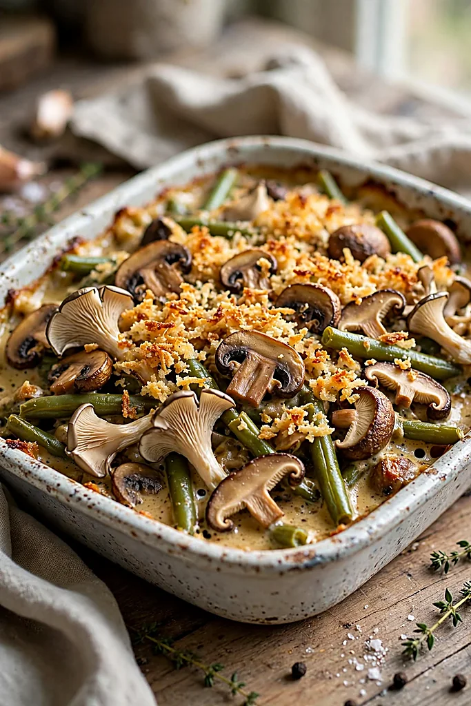 wild-mushroom-green-bean-casserole