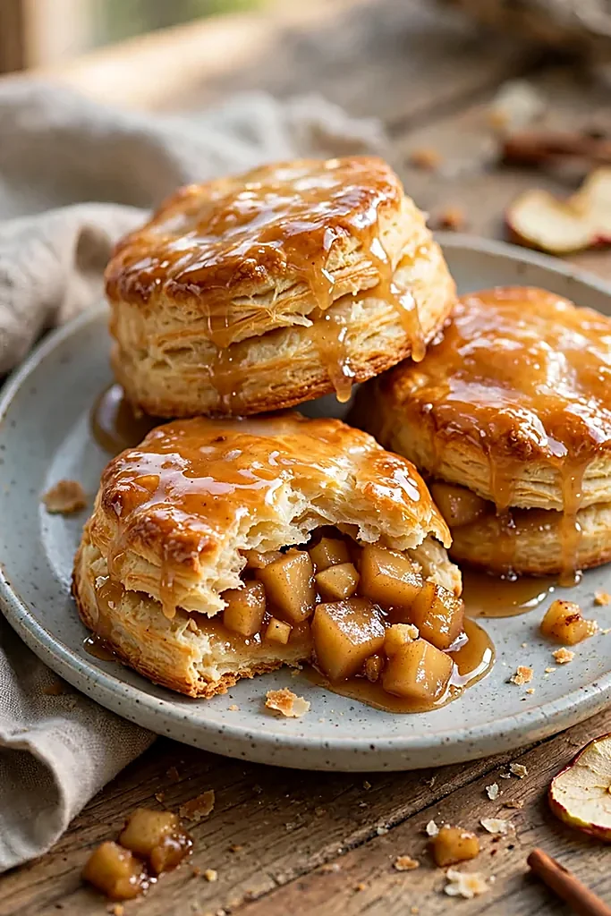 maple-glazed-apple-pie-biscuits