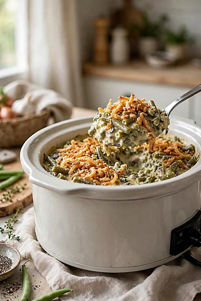 slow-cooker-green-bean-casserole