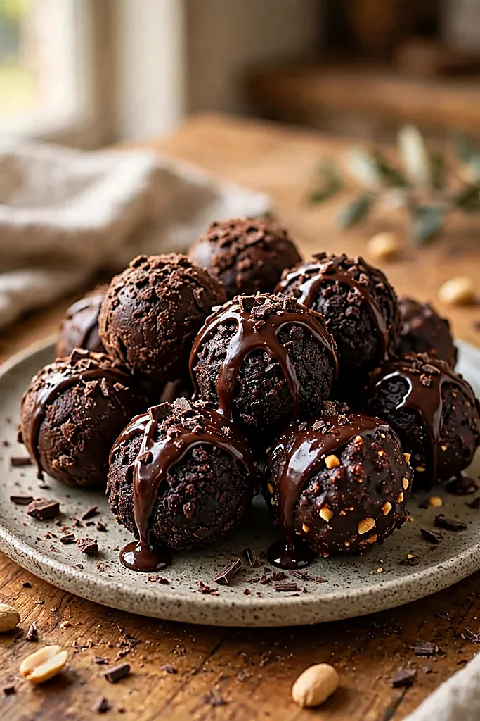 double-chocolate-fudge-crunch-balls