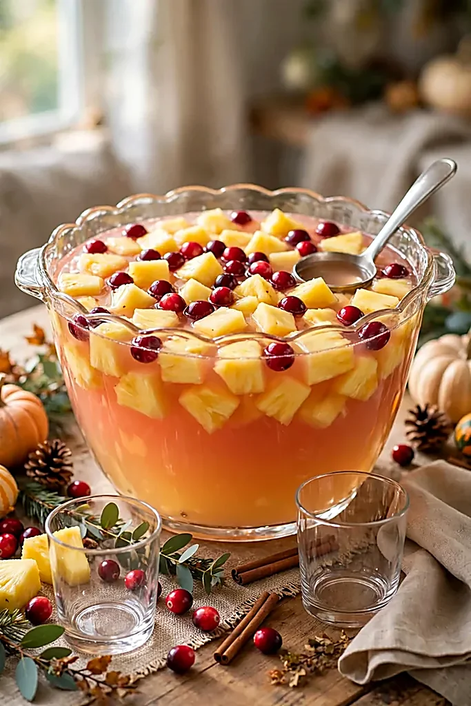 pineapple-cranberry-punch