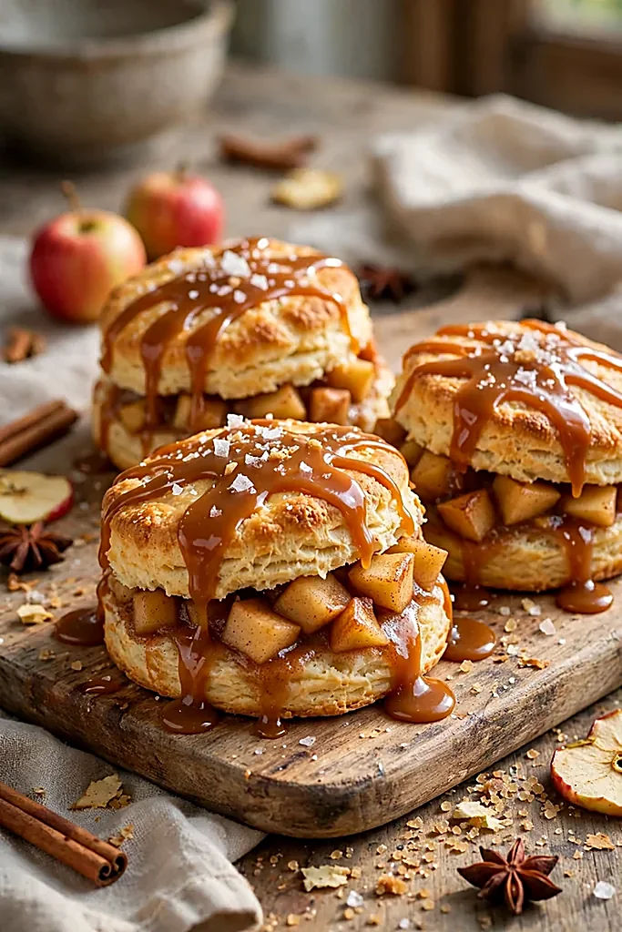 salted-caramel-and-sea-salt-apple-pie-biscuits