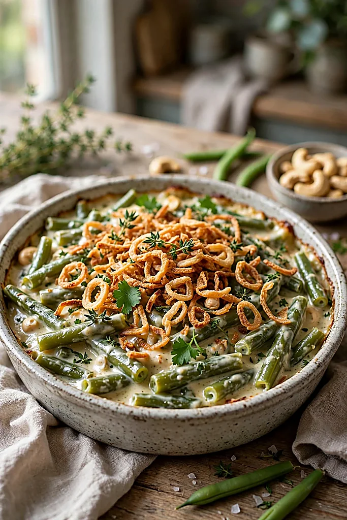 vegan-cashew-green-bean-casserole