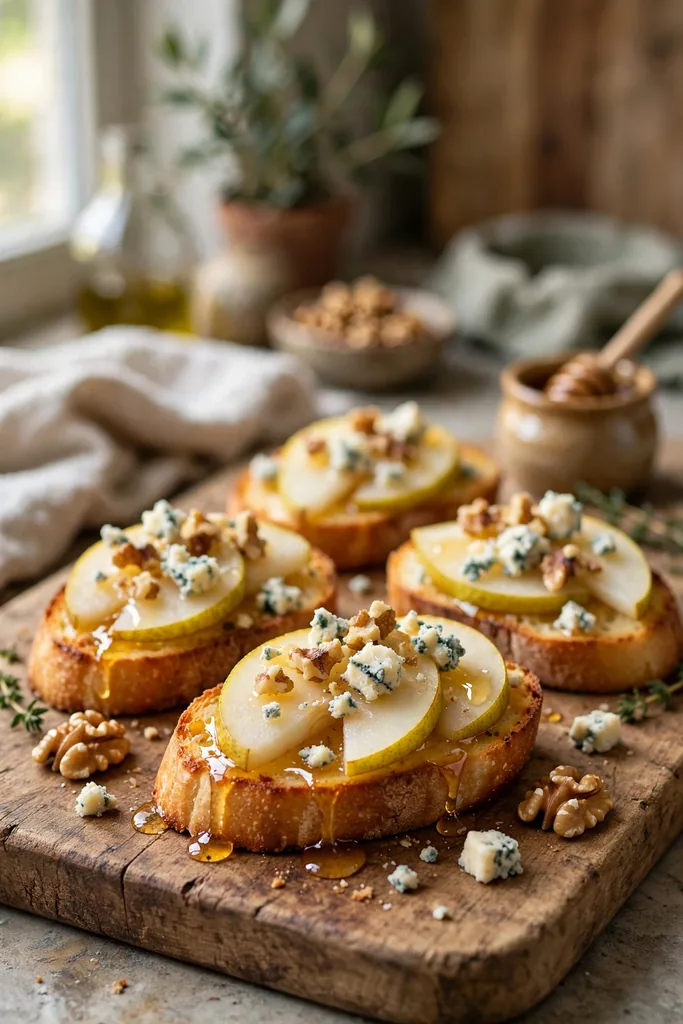 pear-walnut-crostini