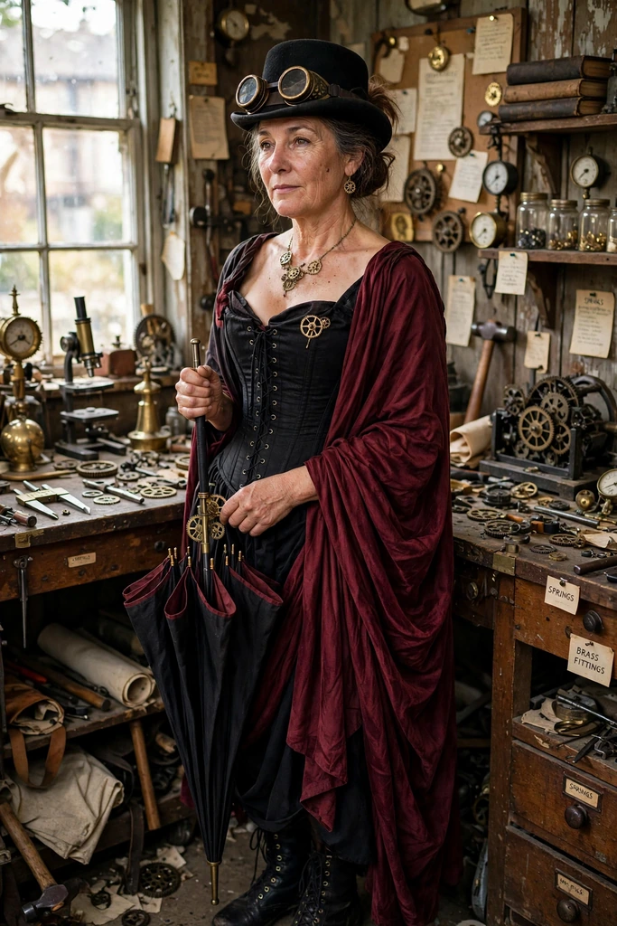 18. The Steampunk Sophisticate