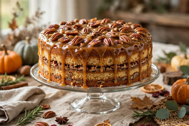 12 Pecan Pie Cake Recipes That Taste Like Thanksgiving in Every Slice