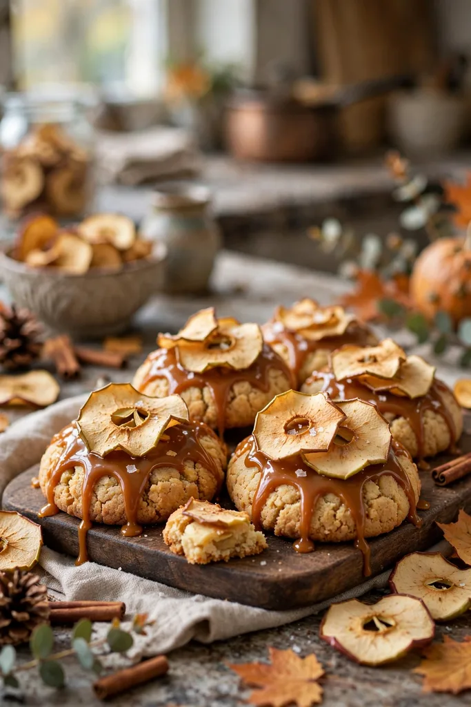 caramel apple cookies caramel-apple-cookies-1