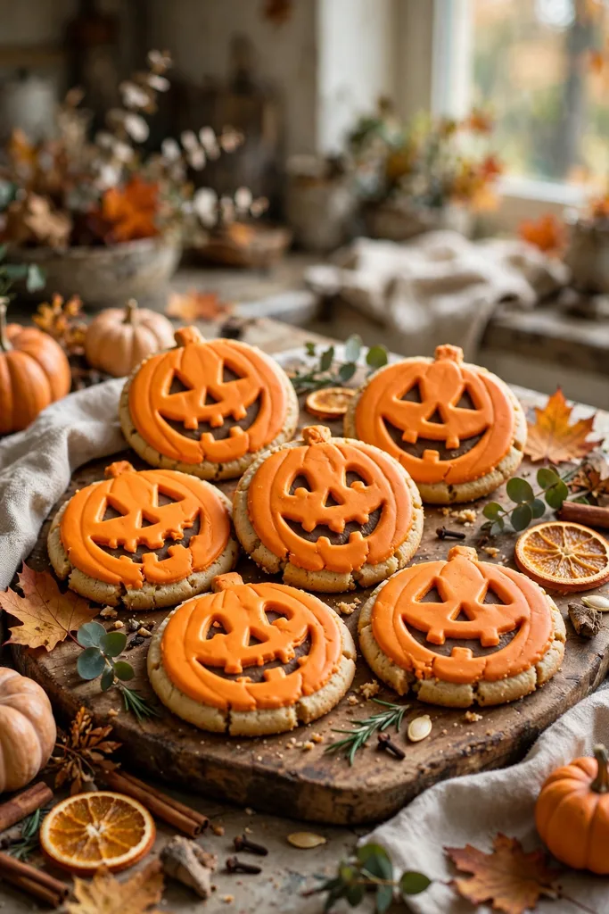 jack o lantern face cookies jack-o-lantern-face-cookies-1