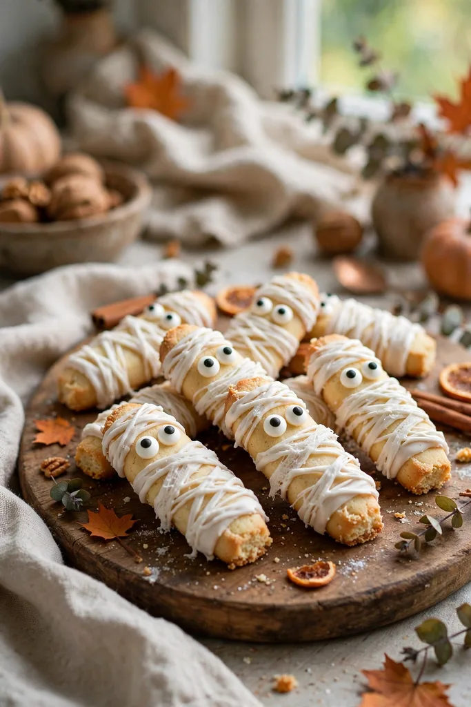 mummy wrap shortbread cookies mummy-wrap-shortbread-cookies-1