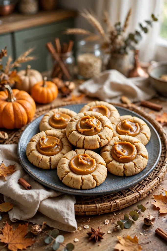 pumpkin patch thumbprint cookies pumpkin-patch-thumbprint-cookies-1