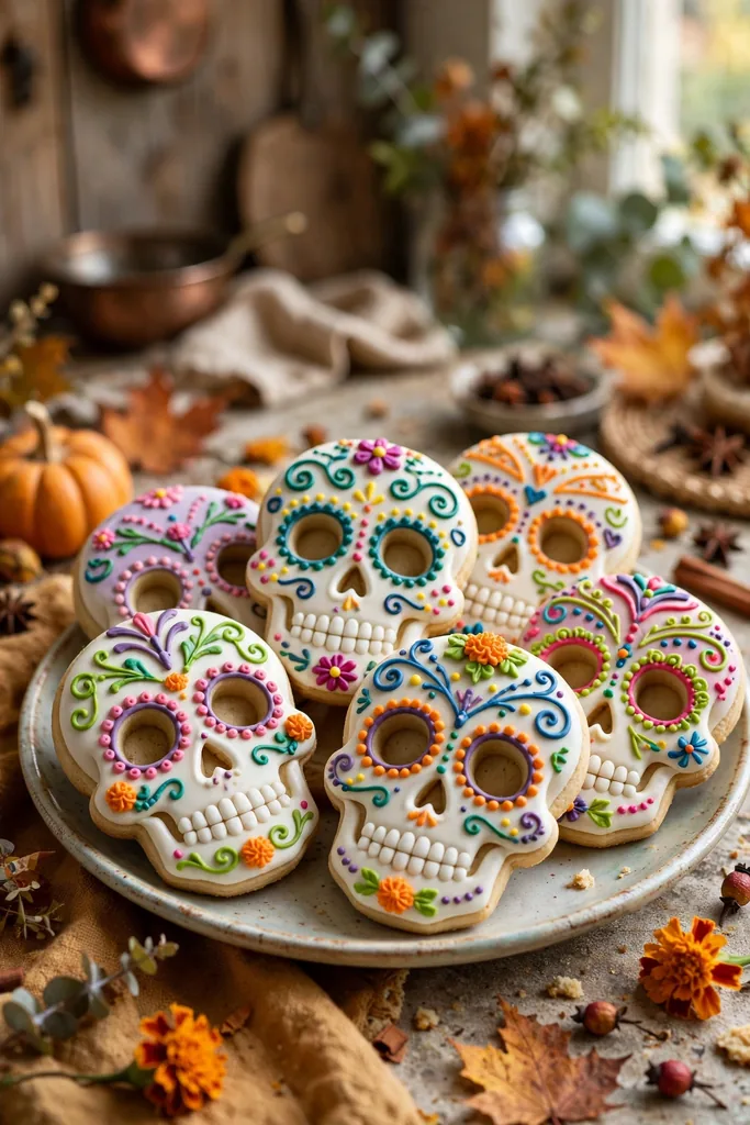 sugar skull day of the dead cookies sugar-skull-day-of-the-dead-cookies-1