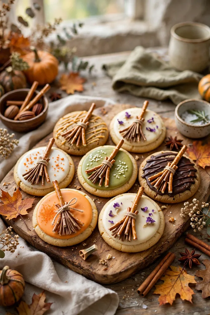 witch broom pretzel cookies witch-broom-pretzel-cookies-1
